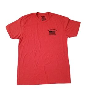 Lions Not Sheep Men's Red‎ Lead Or Be Led Short Sleeve T-shirt Large